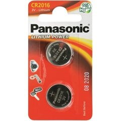 Panasonic -akku Lithium CR2016 2BP, 2 kpl
